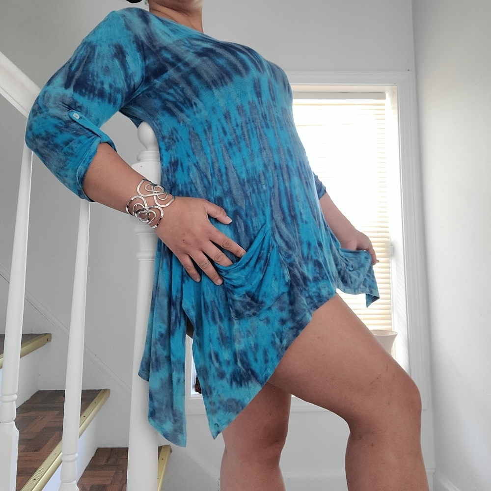 Tie dye cover up/dress